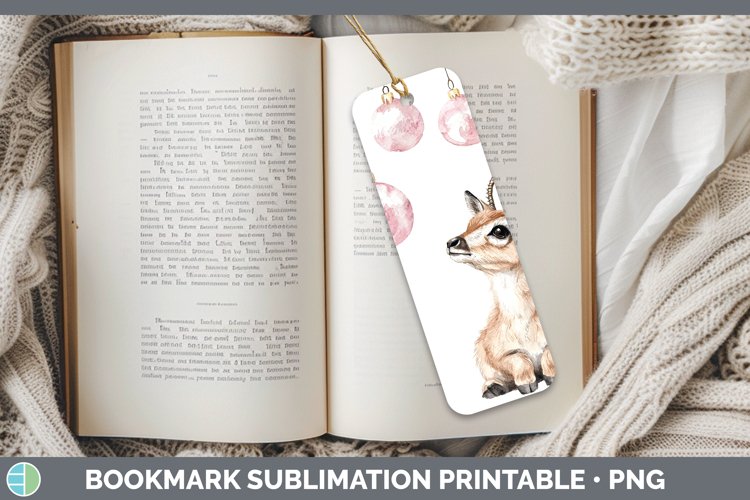 Printable Christmas Bookmark Image 5