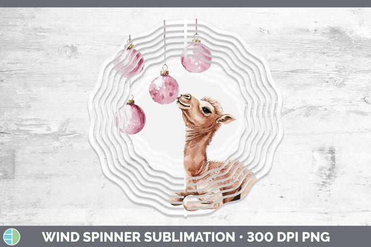 GorgeousPink Christmas Wind Spinner design.