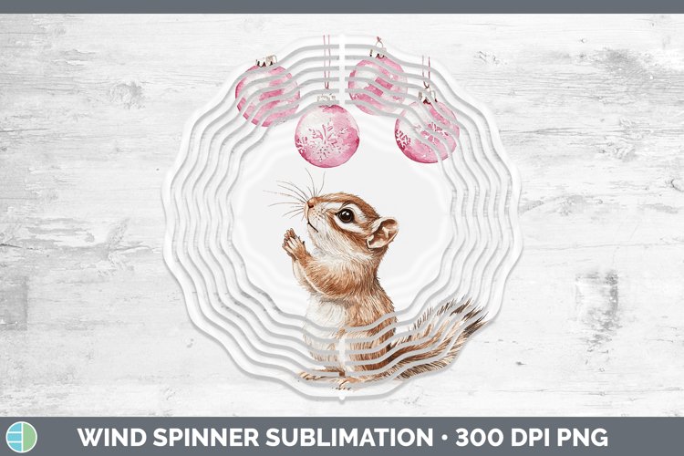GorgeousPink Christmas Wind Spinner design.