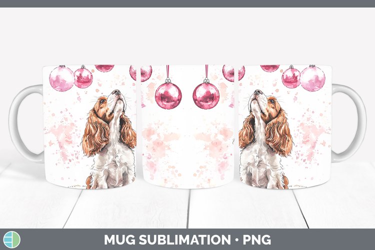 GorgeousPink Christmas Mug Wrap design.
