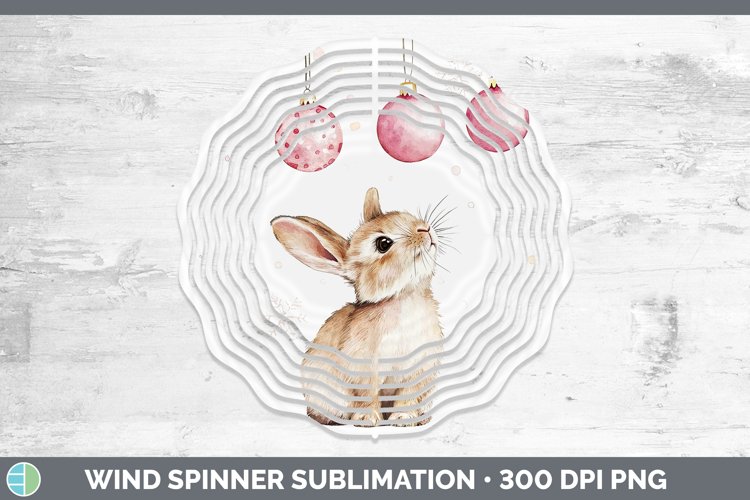 GorgeousPink Christmas Farm Wind Spinner design.