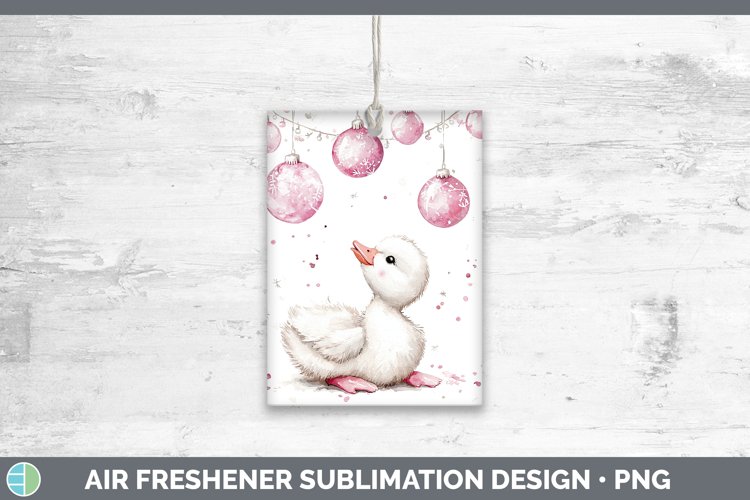 GorgeousPink Christmas Farm Air Freshener design.