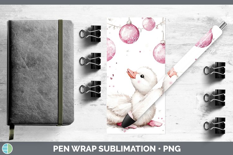 GorgeousPink Christmas Farm Pen Wrap design.
