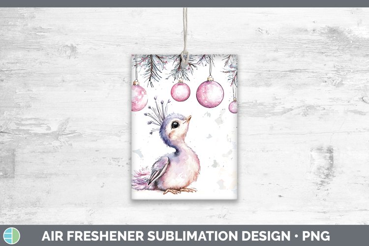 GorgeousPink Christmas Farm Air Freshener design.