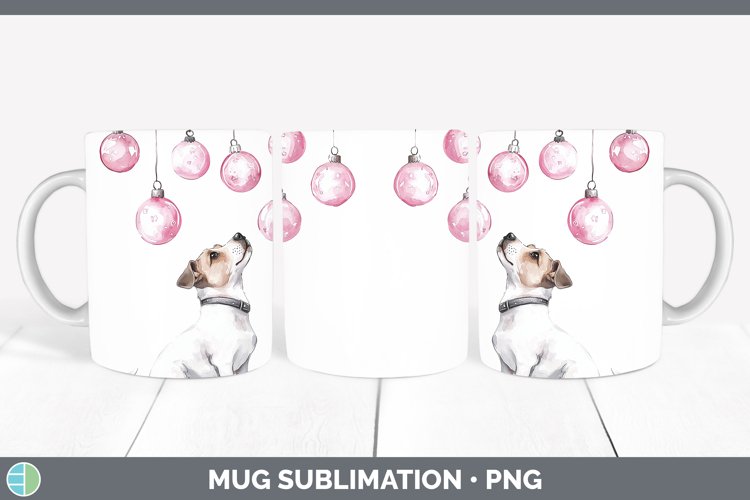 GorgeousPink Christmas Mug Wrap design.