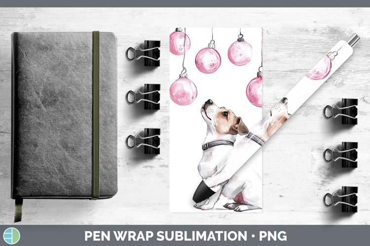 GorgeousPink Christmas Pen Wrap design.