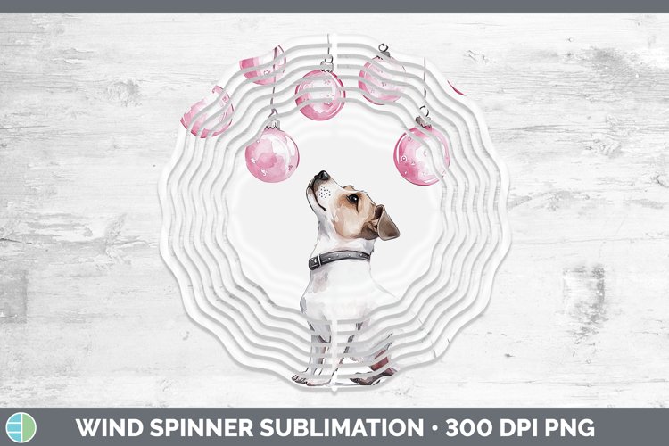 GorgeousPink Christmas Wind Spinner design.