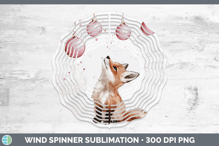 GorgeousPink Christmas Wind Spinner design.
