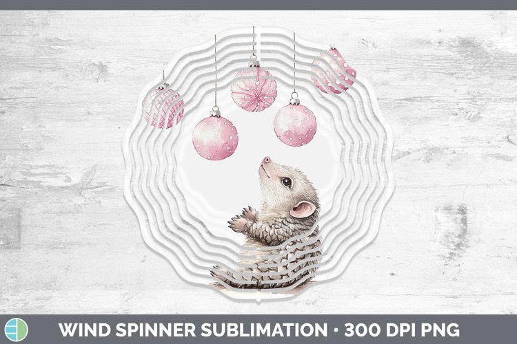 GorgeousPink Christmas Wind Spinner design.