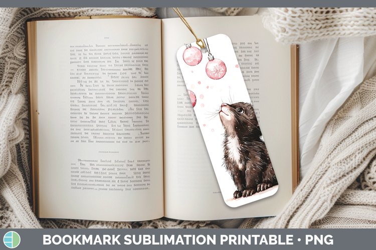 Printable Christmas Bookmark Image 15