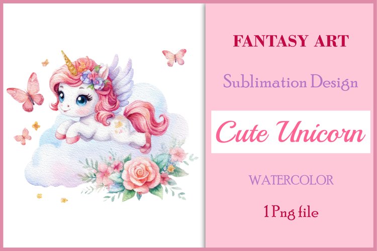 Unicorn Clipart Image 11