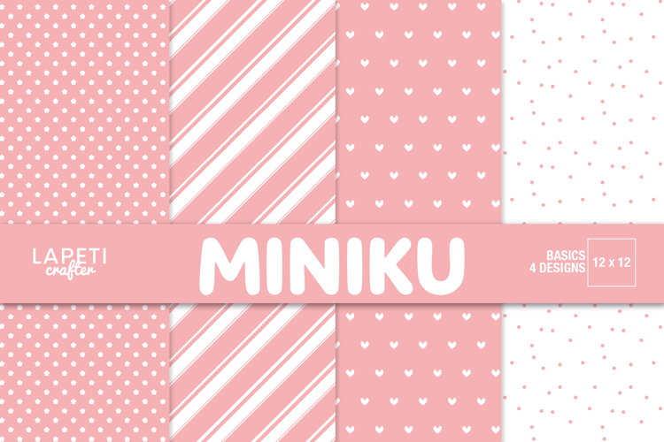 Pink Digital Paper, 12x12 Scrapbook Printable Backgrounds