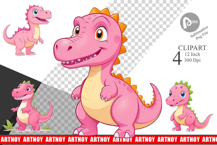 Dinosaur Clipart Image 6