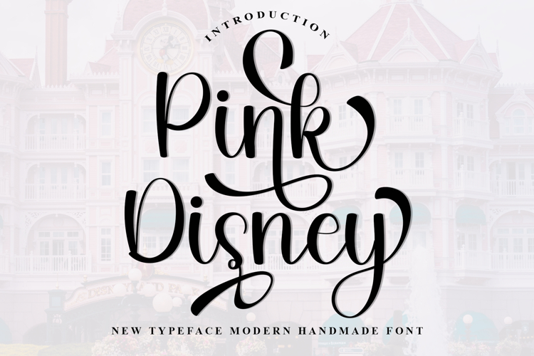 Pink Font Image 2