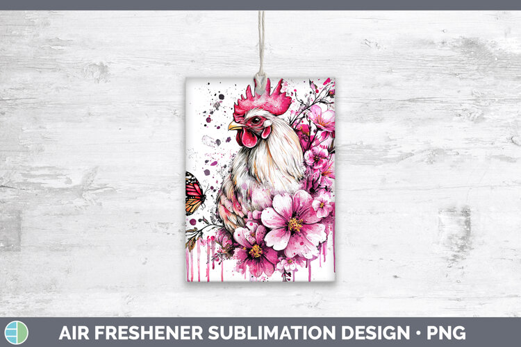 GorgeousPink Drips Air Freshener design.