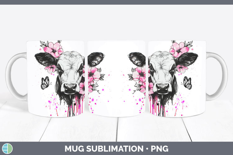 Cow Sublimation Designs