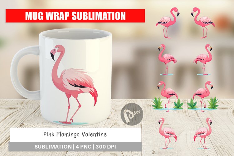 Flamingo Clipart Image 12