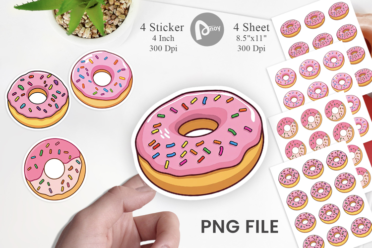 Donut Clipart Image 19