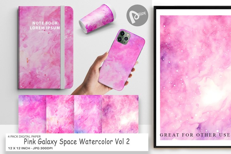 Pink Watercolor Backgrounds Image 22