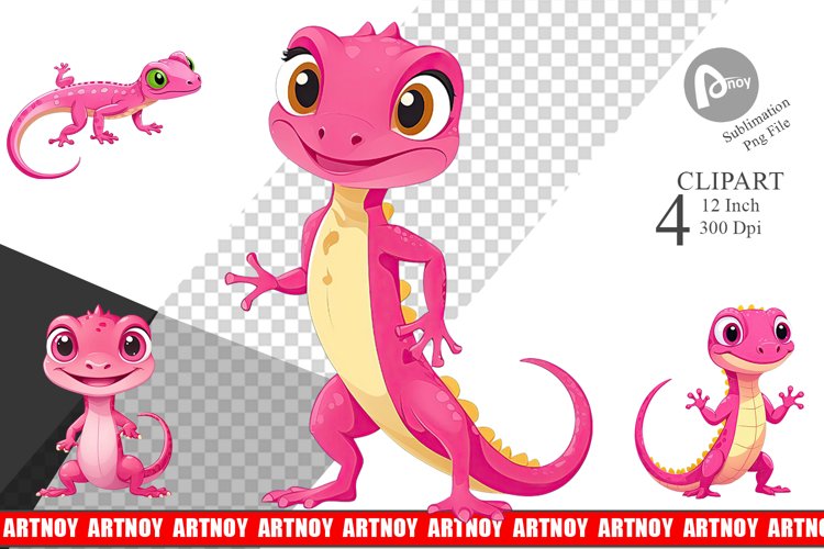 Gecko Clipart Image 16