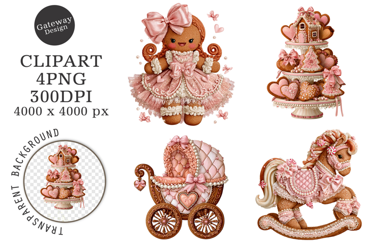 Gingerbread Clipart Image 4