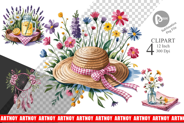Cute Summer Clipart Image 15