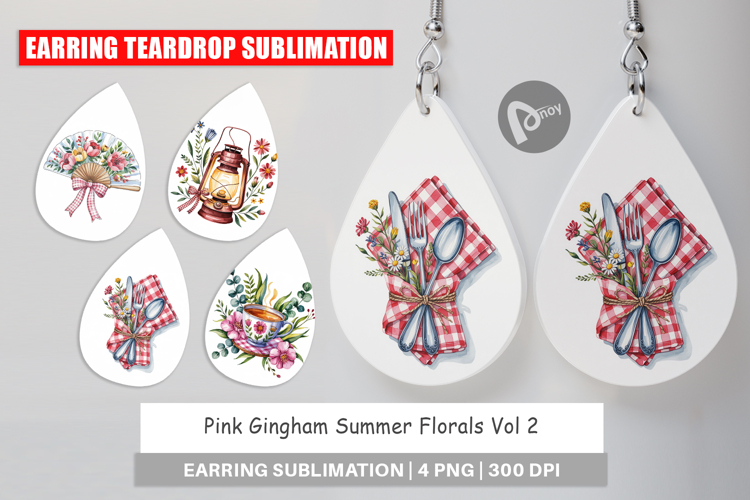Sublimation Earring Designs Image 7