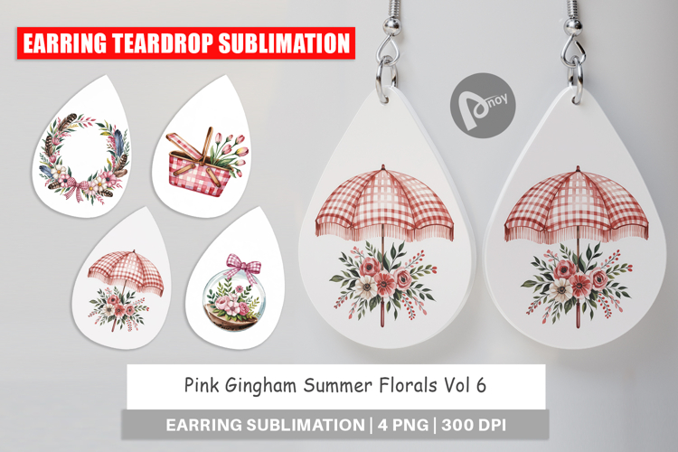 Sublimation Earring Designs Image 3