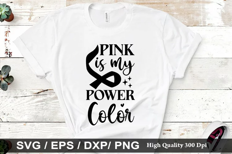 Pink is my power color - True crime SVG Design