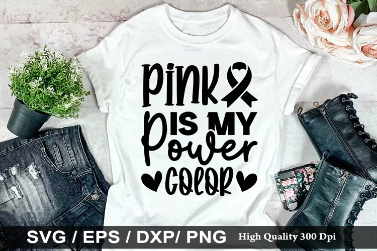 Pink is my power - True crime SVG Design