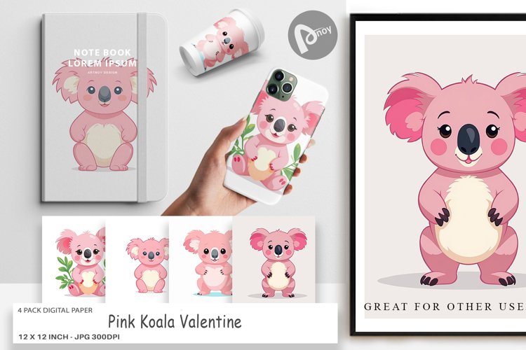 Valentine Scrapbook Paper