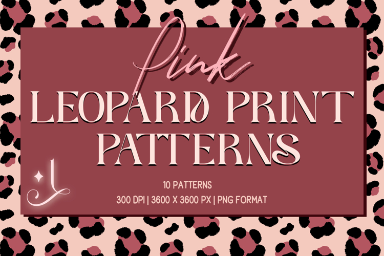 Pink Leopard Print Patterns