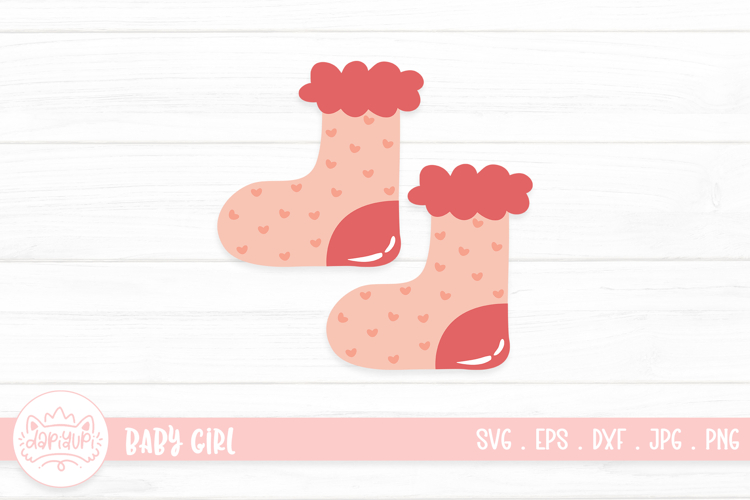 Baby Shower Girl Clipart Design