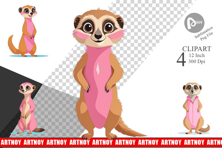 Meerkat Clipart Image 23