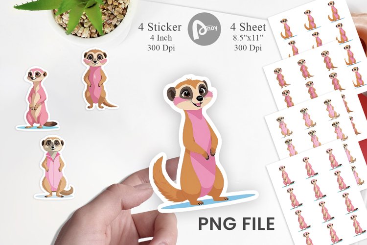 Meerkat Clipart Image 21