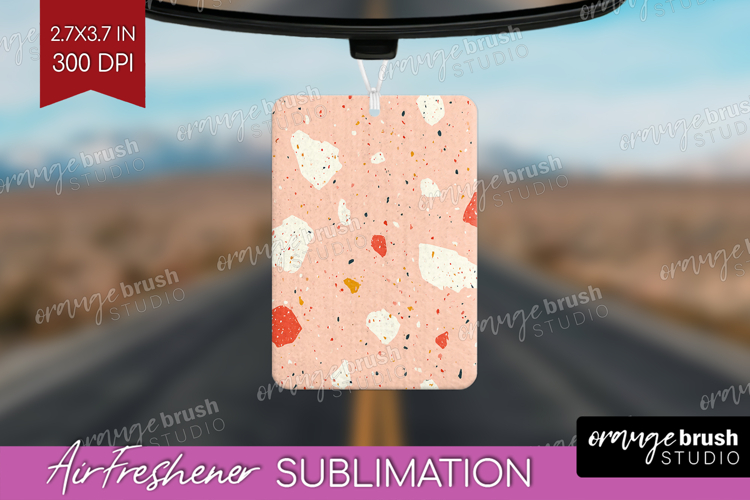Pink Minimalist Air Freshener PNG - Abstract Modern PNG