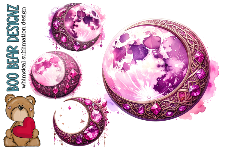 Moon and Stars Clipart Image 5