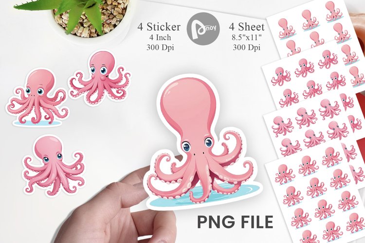 Octopus Png Image 6