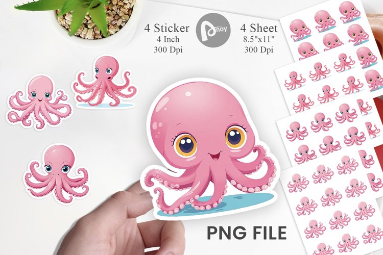 Octopus Png Image 5
