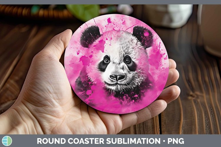GorgeousPink Round Coaster design.