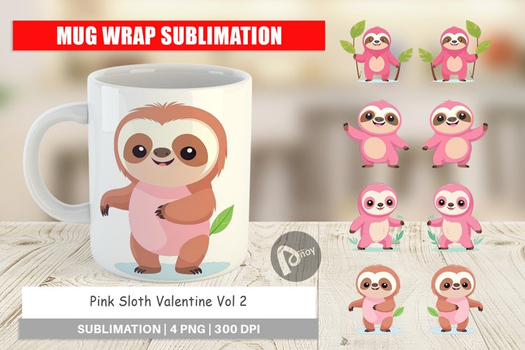Sloth Clipart Image 6