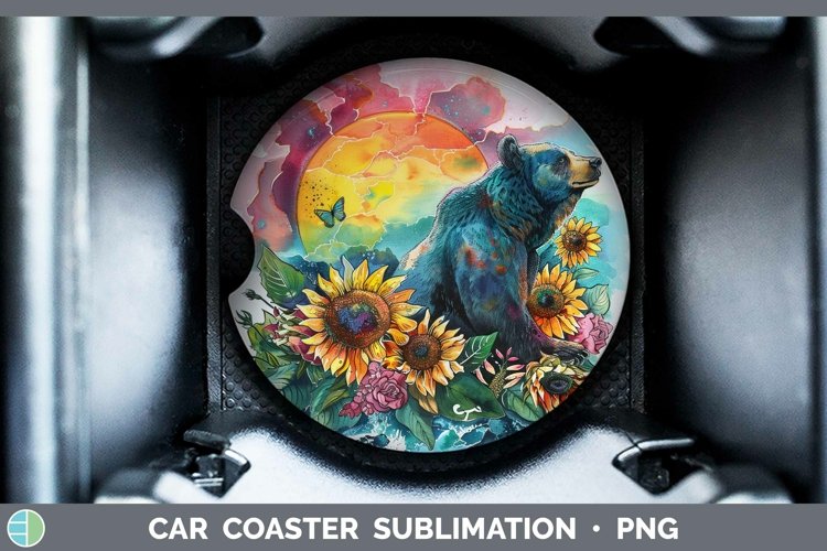 Car Coaster Sublimation Designs Image 12