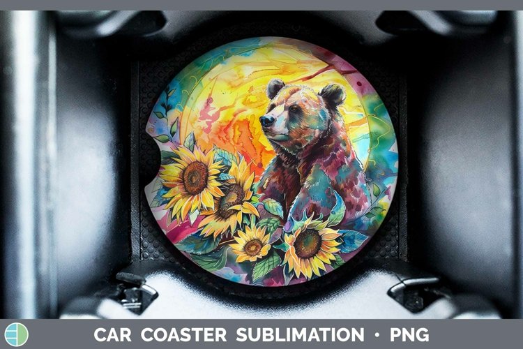 Car Coaster Sublimation Designs Image 17