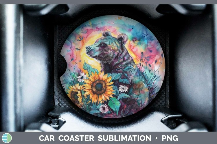 Car Coaster Sublimation Designs Image 13