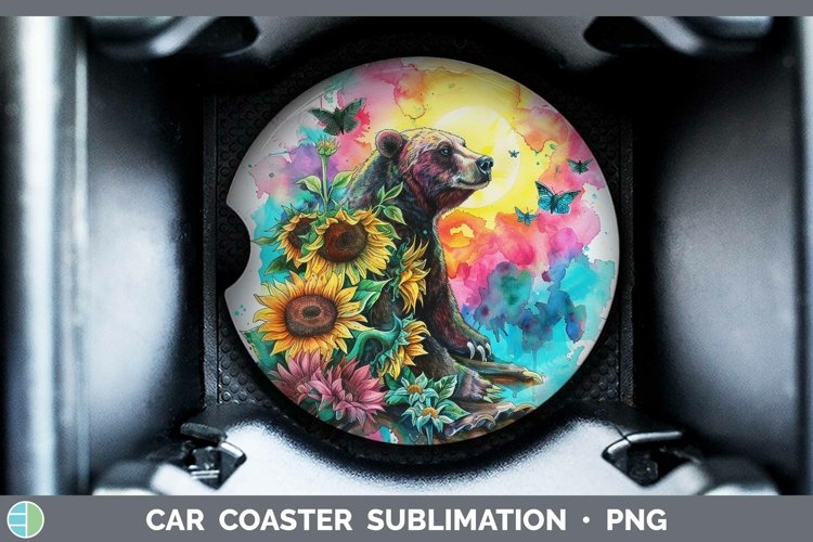 Car Coaster Sublimation Designs Image 16