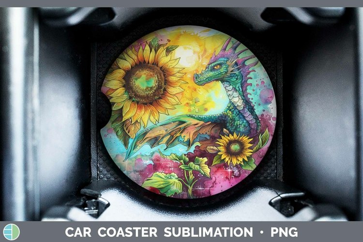 Car Coaster Sublimation Designs Image 4