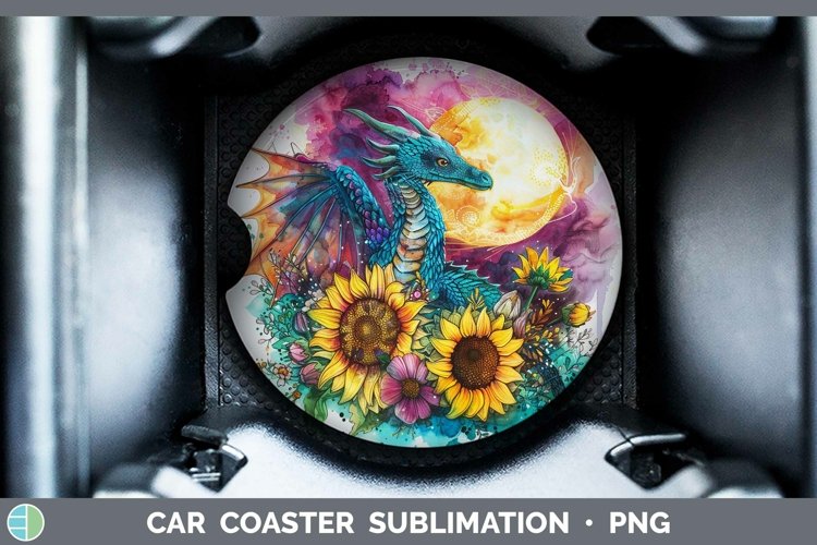 Car Coaster Sublimation Designs Image 3