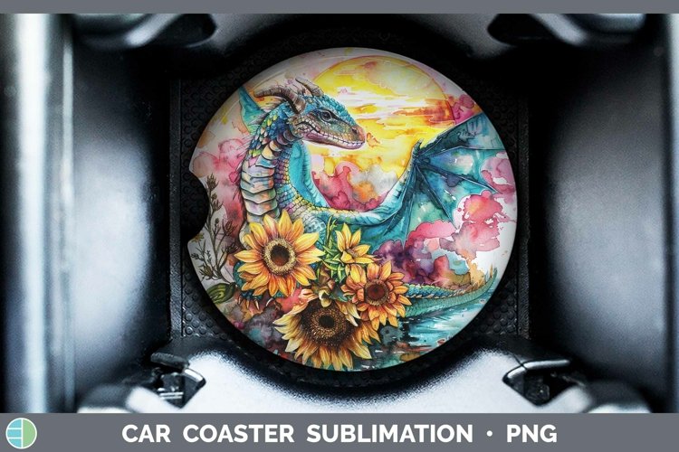 Car Coaster Sublimation Designs