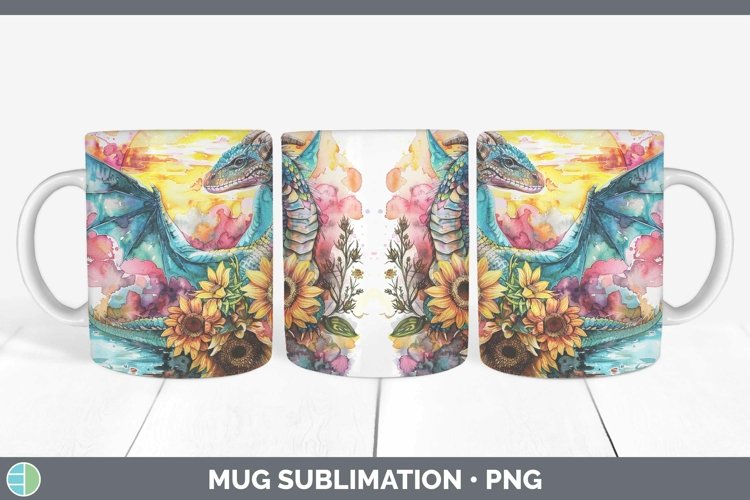 GorgeousPink Summer Mug Wrap design.