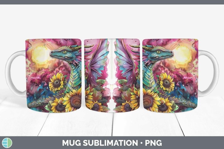 GorgeousPink Summer Mug Wrap design.